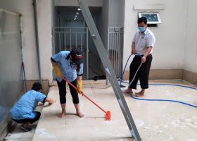 Tầm quan trọng của việc  đảm bảo  vệ sinh toà nhà trong môi trường làm việc văn phòng
