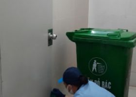 Công tác dọn vệ sinh chung cư chuyên nghiệp của Ngọc Cương